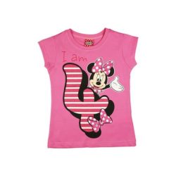 Disney Minnie szülinapi póló 4 éves