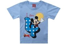 Disney Mickey szülinapi póló 4 éves