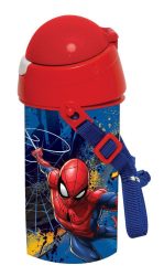 Marvel Spider-Man Pókember szívószálas kulacs 500ml