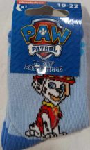 Paw Patrol baby normál szárú zokni