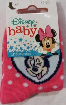 Disney baby Minnie normál szárú zokni