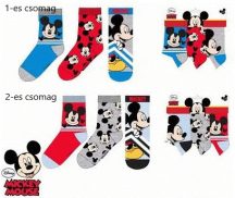 Disney Mickey Mouse 3db-os fiú zokni