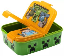 Minecraft uzsonnás doboz, szendvicsdoboz