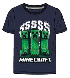 Minecraft fiú rövidujjú póló