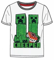 Minecraft mintás fiú póló