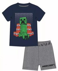 Minecraft rövidnadrágos pizsama/együttes