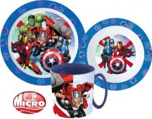 Avengers, Bosszúállók Étkészlet, micro műanyag szett