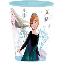 Disney Frozen Jégvarázs ünnepi mintás műanyag pohár
