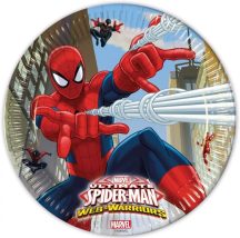 Marvel Spider-Man pókember papír, party tányér